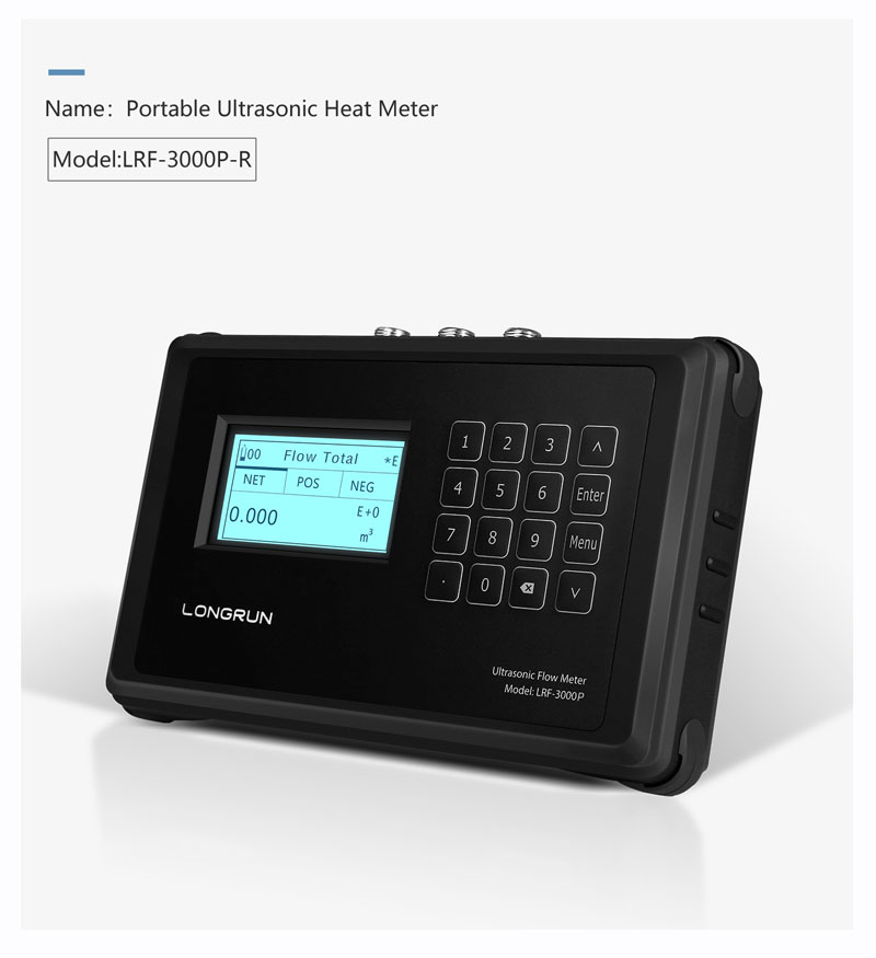 Portable Ultrasonic Heat Meter
