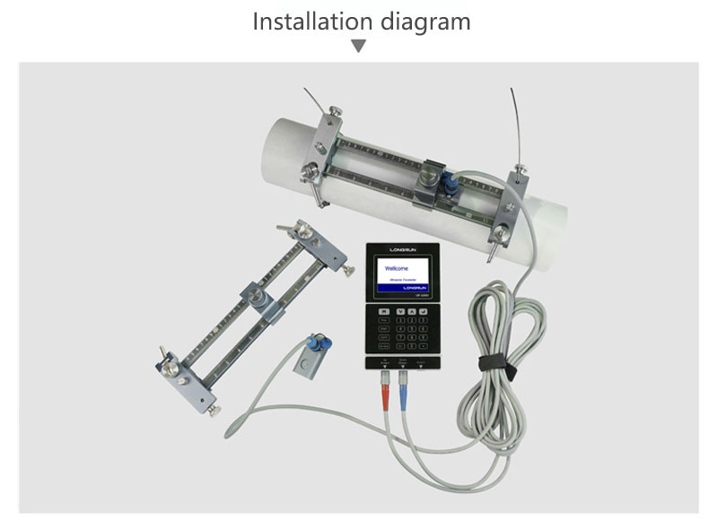 handeheld ultrasonic flowmeter 3
