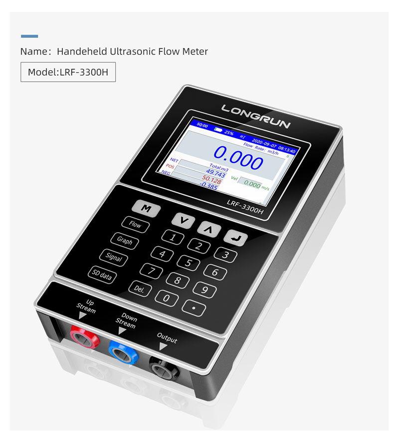 handeheld ultrasonic flowmeter