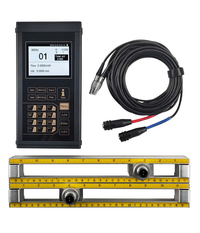 Portable Ultrasonic Flow Meter