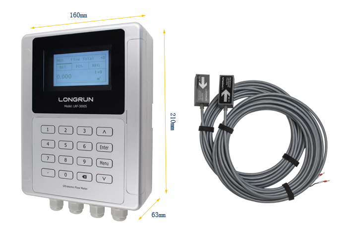 Clamp-on Ultrasonic Flow Meter