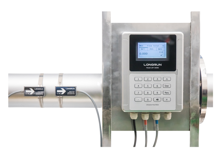 Clamp-on Ultrasonic Flow Meter